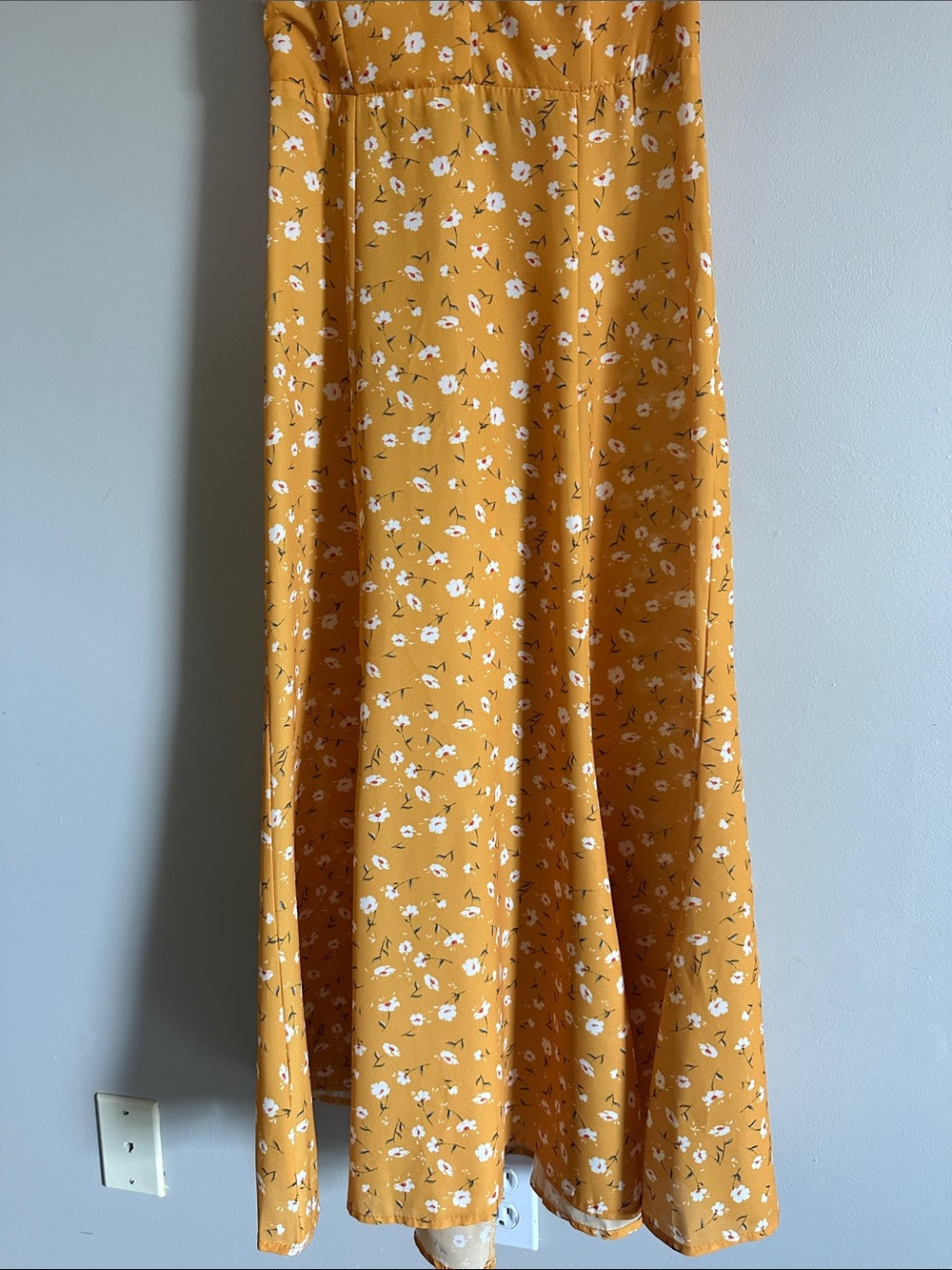 Final sale! Open back chiffon dress - Picture 12 of 14